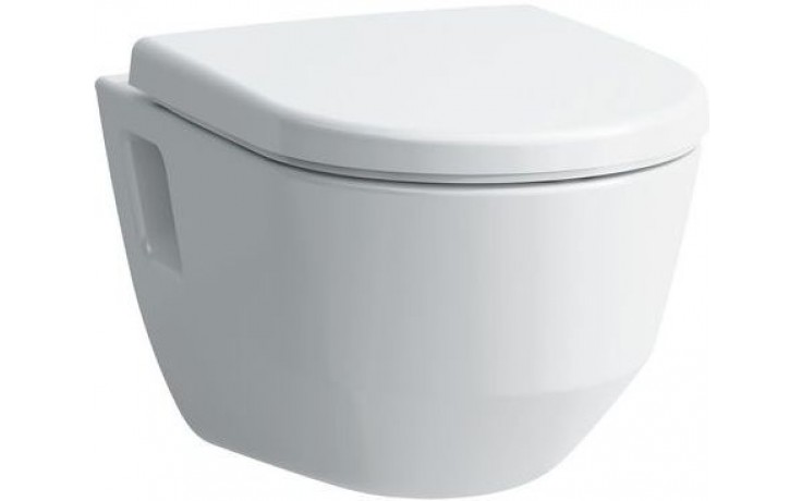 LAUFEN PRO závesné WC 530x360x345mm s hlbokým splachovaním, rimless, biela LCC