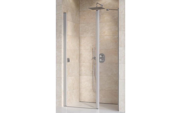 RAVAK CHROME CSD2 100 sprchové dvere 975-1005x1950mm, dvojdielne, satin/transparent