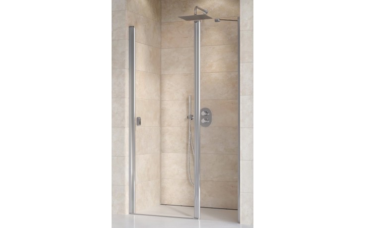 RAVAK CHROME CSD2 110 sprchové dvere 110x195 cm, lietacie, lesk/sklo transparent 