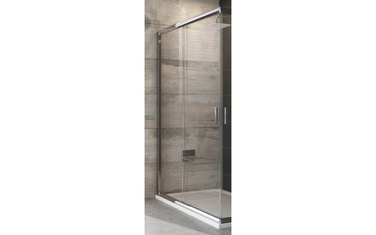RAVAK BLIX BLRV2K 100 sprchové dvere 100x190 cm, posuvné, chróm lesk/sklo transparent