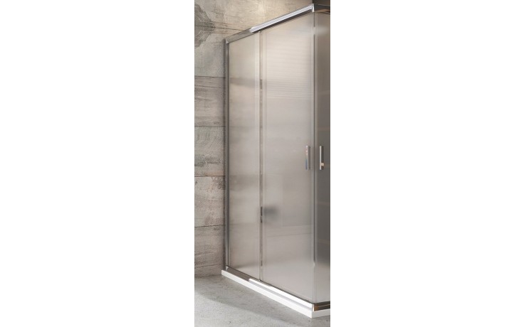 RAVAK BLIX BLRV2K 80 sprchové dvere 80x190 cm, posuvné, chróm lesk/sklo grape