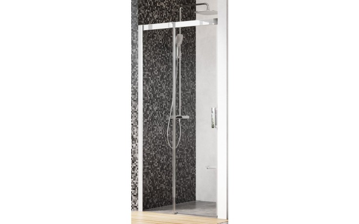RAVAK MATRIX MSD2 120 L sprchové dvere 120x195 cm, posuvné, ľavé, chróm lesk/sklo transparent