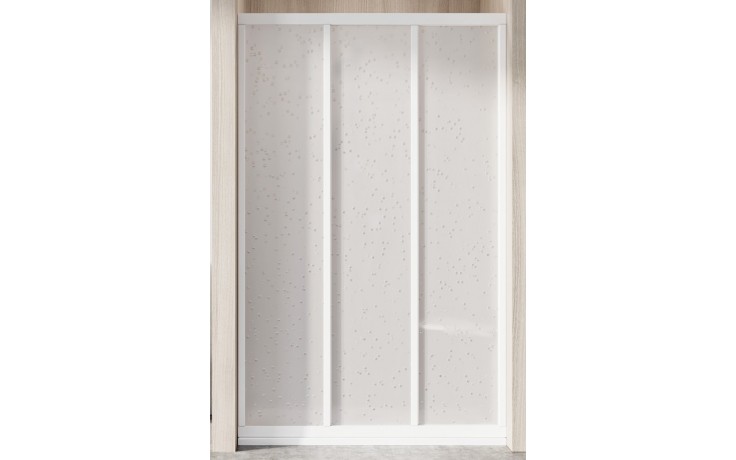 RAVAK SUPERNOVA ASDP3 100 sprchové dvere 100x198 cm, posuvné, biela/plast pearl