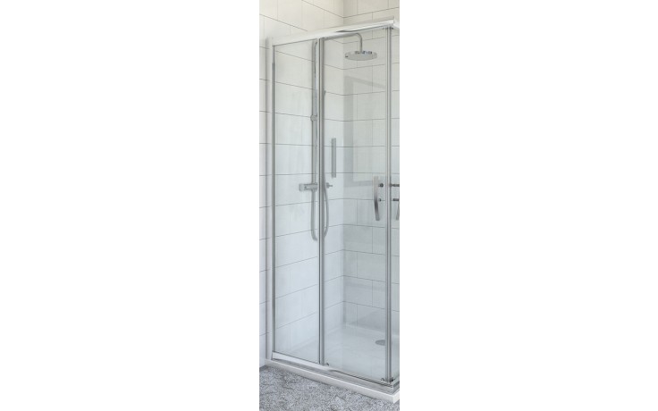 ROTH PROXIMA LINE PXS2L/900 sprchové dvere 90x185 cm, posuvné, ľavé, brillant/sklo satinato