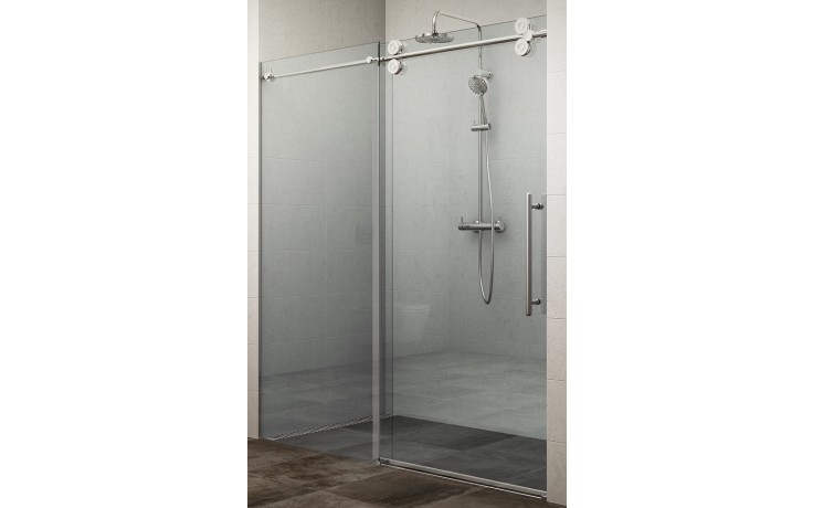 ROTH KINEDOOR LINE KID2/1300 sprchové dvere 130x200 cm, posuvné, brillant/sklo transparent