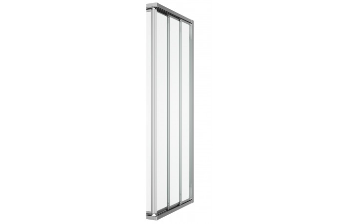 SANSWISS TOP LINE TOE3 D sprchové dvere 100x190 cm, posuvné, aluchróm/sklo Durlux