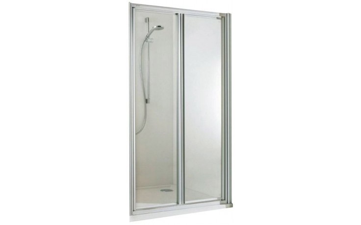 CONCEPT 100 sprchové dvere 800x1900mm lietacie, biela/matný plast