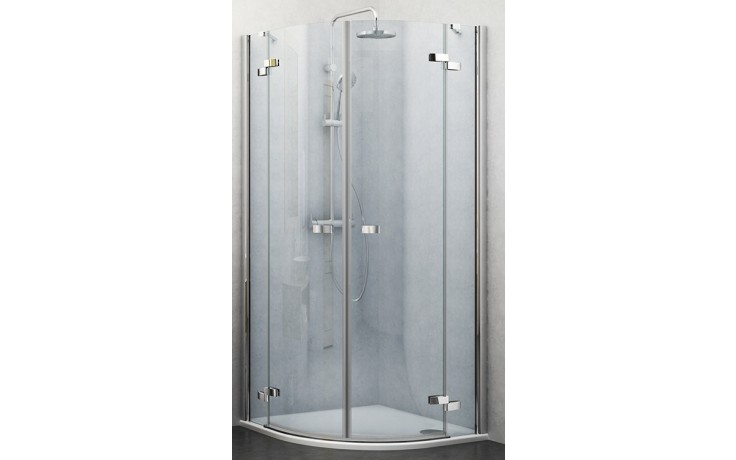 ROTH ELEGANT LINE GR2/900 sprchový kút 90x90 cm, R550, krídlové dvere, brillant/sklo transparent