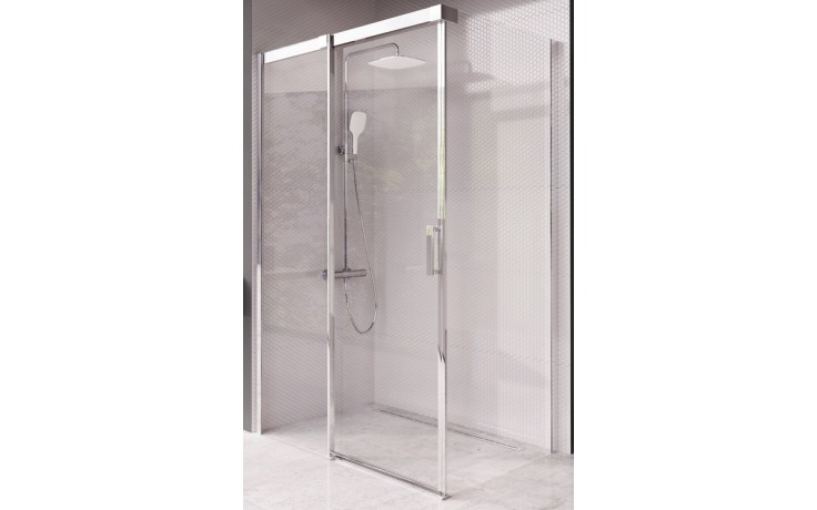 RAVAK MATRIX MSDPS 100/80 L sprchovací kút 100x80 cm, rohový vstup, posuvné dvere, ľavý, lesk/sklo transparent