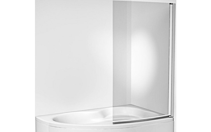 JIKA MIO jednodielna vaňová zástena 910x1530mm, ľavopravá transparentná 2.5624.2.002.668.1