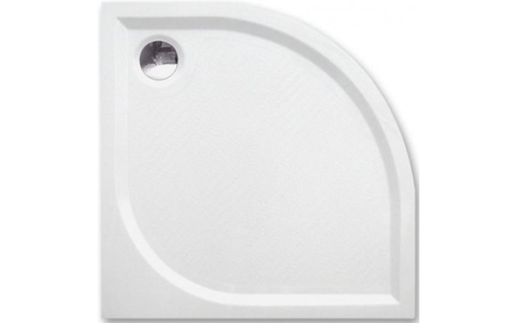 ROTH DREAM-M sprchovacia vanička 900x900x30mm R550 mramorová, štvrťkruhová, biela