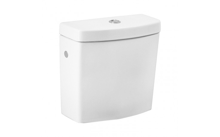 JIKA MIO nádržka WC 390x175mm, bočné napúšťanie, s armatúrou Dual Flush, biela Jika perla