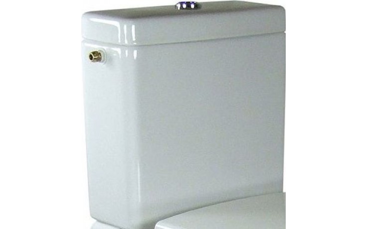 VILLEROY & BOCH SUBWAY splachovacia nádržka 370x185mm, k WC, biela Alpin CeramicPlus