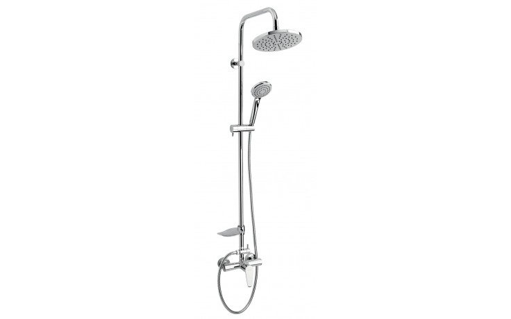 NOVASERVIS TITANIA FRESH sprchový set s batériou, hlavová sprcha, ručná sprcha, tyč, hadica, chróm