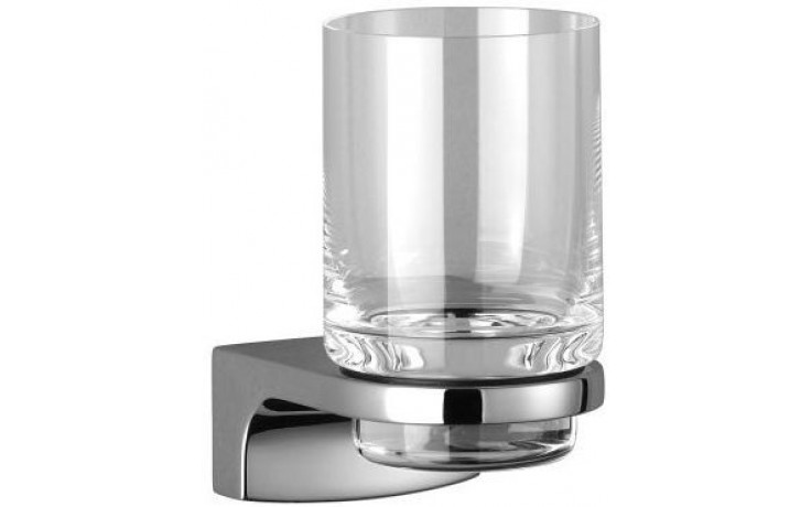 DORNBRACHT CULT držiak s pohárom 65mm, nástenný, sklo, chróm