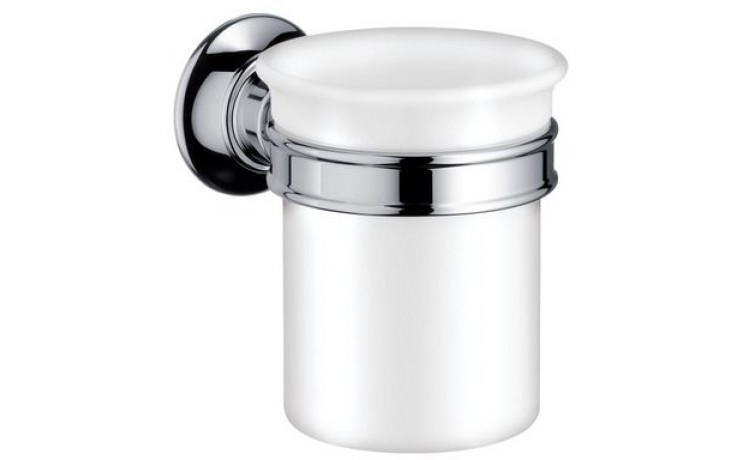 AXOR MONTREUX pohár na ústnu hygienu 87mm, chróm, porcelán