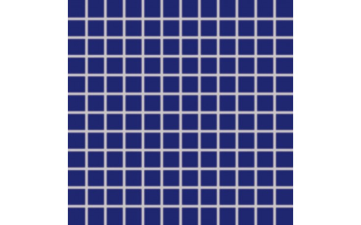 RAKO COLOR TWO mozaika 30x30cm, 2,5x2,5cm, mat, lepená na sieťke, tmavo modrá