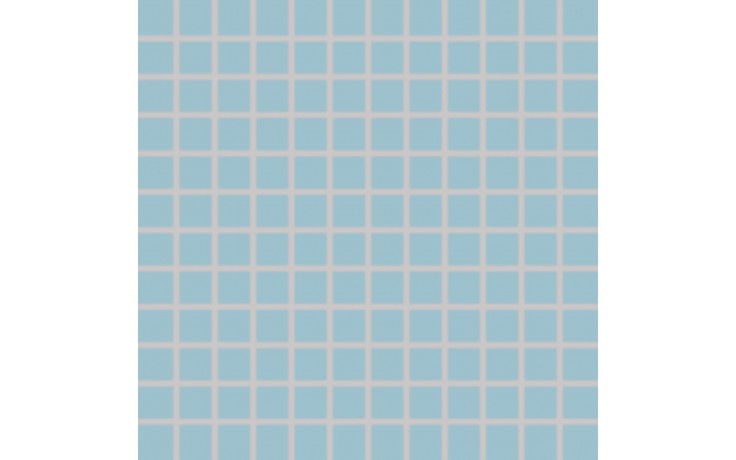 RAKO COLOR TWO mozaika 30x30cm, 2,5x2,5cm, mat, svetlo modrá