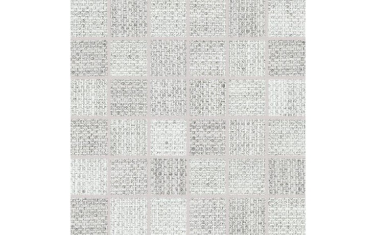 RAKO NEXT mozaika 30x30(5x5)cm, lepená na sieti, mat, šedá