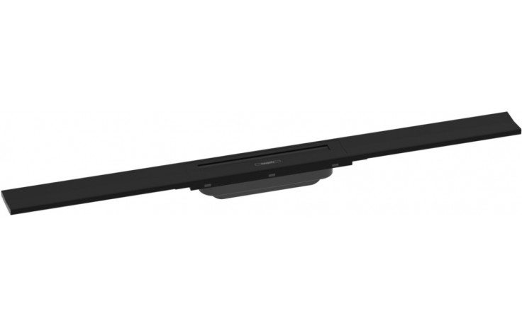 HANSGROHE 800 RAINDRAIN FLEX vrchná sada sprchového žľabu, skracovateľný, pre inštaláciu voľne na plochu, matná čierna