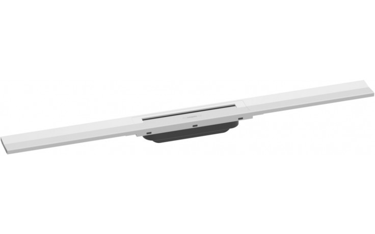 HANSGROHE 800 RAINDRAIN FLEX vrchná sada sprchového žľabu, skracovateľný, pre inštaláciu voľne na plochu, matná biela