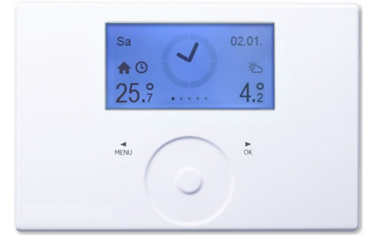 STIEBEL ELTRON FET izbový termostat, pre tepelné čerpadlo, biela