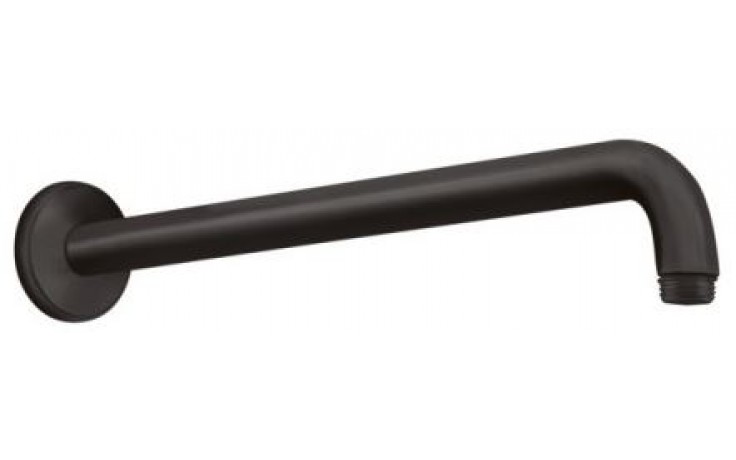 HANSGROHE sprchové rameno 389 mm, nástenné, matná čierna