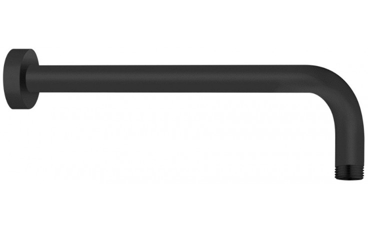 CONCEPT 200 BLACK sprchové rameno 400 mm, nástenné, matná čierna