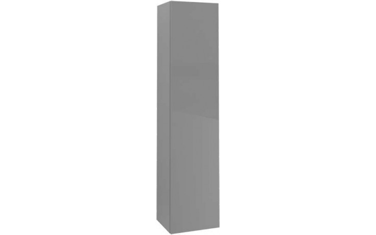 VILLEROY & BOCH VERITY LINE vysoká skrinka 40x34, 2x174, 3 cm, ľavá, Glossy Grey