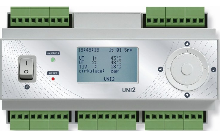 THERMO-CONTROL TC UNI2 ekvitermický regulátor 230V na obsluhu vykurovacieho systému