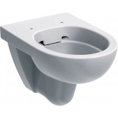 GEBERIT SELNOVA závesné WC 355x530x340mm, s hlbokým splachovaním, Rimfree, keramika, biela