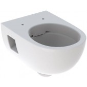 GEBERIT SELNOVA závesné WC 360x530x330mm, s hlbokým splachovaním, čiastočne uzavretý tvar, Rimfree, keramika, biela