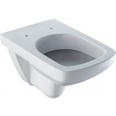 GEBERIT SELNOVA SQUARE závesné WC 350x530x340mm, s hlbokým splachovaním, keramika, biela