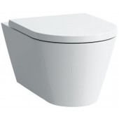 LAUFEN KARTELL závesné WC 370x545x340mm, hlboké splachovanie, rimless, biela