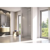CONCEPT 200 sprchové dvere 90x200 cm, lietacie, aluchróm/číre sklo
