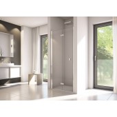 CONCEPT 200 sprchové dvere 90x200 cm, skladacie, pravé, aluchróm/číre sklo 