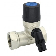 SLOVARM TE2852 poistný ventil DN15, 6bar, pre elektrické ohrievače, vnútorný závit, voda, mosadz