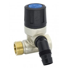 SLOVARM TE2850 poistný ventil 1/2", 6bar, pre tlakové ohrievače, závitový, voda, mosadz