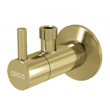  ALCA rohový ventil 1/2"x3/8", s filtrom, kartáčované zlato
