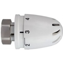 HERZ DESIGN MINI-TURBO termostatická hlavica M28x1,5 s príložným snímačom, biela