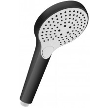 CONCEPT 200 BLACK ručná sprcha pr. 120 mm, 3 prúdy, čierna/biela