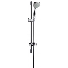 HANSGROHE CROMA 100 1JET sprchová súprava 4-dielna, ručná sprcha pr. 100 mm, tyč, hadica, mydelnička, chróm