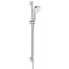 HANSGROHE CROMA SELECT E 1JET sprchová súprava 3-dielna, ručná sprcha 110x110 mm, tyč, hadica, biela/chróm