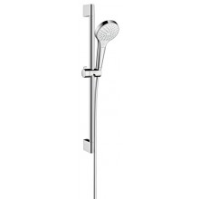 HANSGROHE CROMA SELECT S 3JET sprchová súprava 3-dielna, ručná sprcha pr. 110 mm, 3 prúdy, tyč, hadica, biela/chróm
