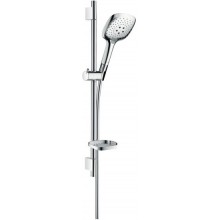 HANSGROHE RAINDANCE SELECT E 150 3JET sprchová súprava 4-dielna, ručná sprcha 150x150 mm, 3 prúdy, tyč, hadica, mydelnička, chróm