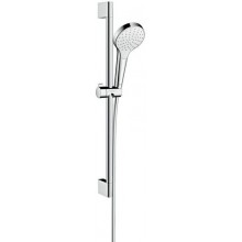 HANSGROHE CROMA SELECT S 1JET sprchová súprava 3-dielna, ručná sprcha pr. 110 mm, tyč, hadica, EcoSmart, biela/chróm