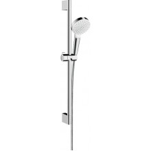 HANSGROHE CROMETTA 1JET sprchová súprava 3-dielna, ručná sprcha pr. 100 mm, tyč, hadica, biela/chróm