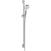 HANSGROHE CROMETTA 1JET sprchová súprava 3-dielna, ručná sprcha pr. 100 mm, tyč, hadica, biela/chróm