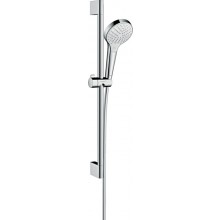 HANSGROHE CROMA SELECT S VARIO 3JET sprchová súprava 3-dielna, ručná sprcha pr. 110 mm, 3 prúdy, tyč, hadica, EcoSmart, biela/chróm