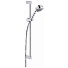KLUDI ZENTA 2S sprchová súprava 3-dielna, ručná sprcha pr. 84 mm, 2 prúdy, tyč, hadica, chróm